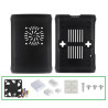 ABS Case with PWM Fan and Heatsinks for Raspberry Pi 5